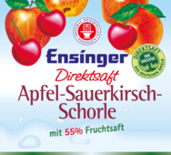 Ensinger Apfel-Sauerkirschschorle